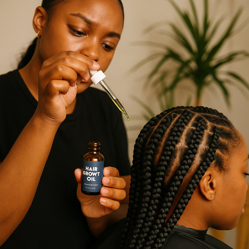 Want to earn more as a hair braider? Discover affordable, high-demand add-ons to include in client bags—like hair oils, mists, and bonnets—that boost your income and brand.