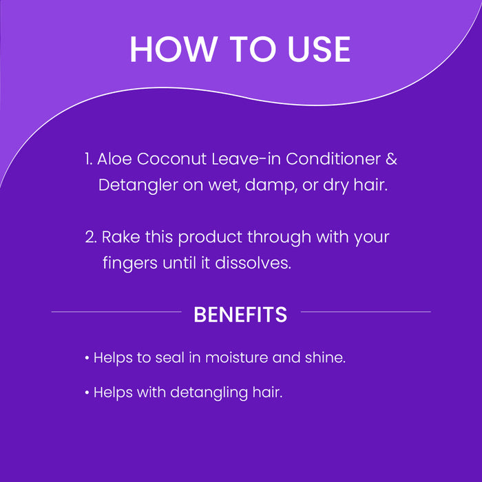 Aloe Coconut Leave-in Detangling Conditioner