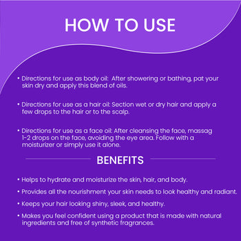 Blissful Face, Hair & Body Oil